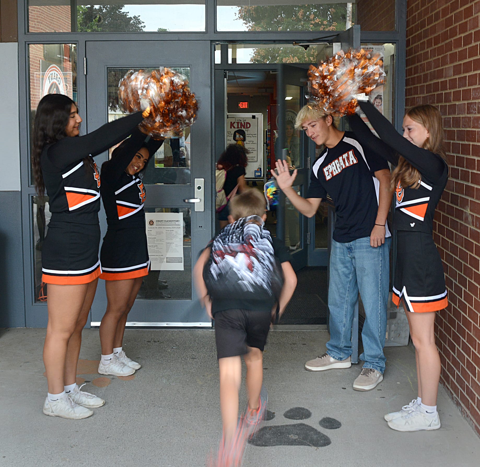 Excitement, emotion as Ephrata students head back to school