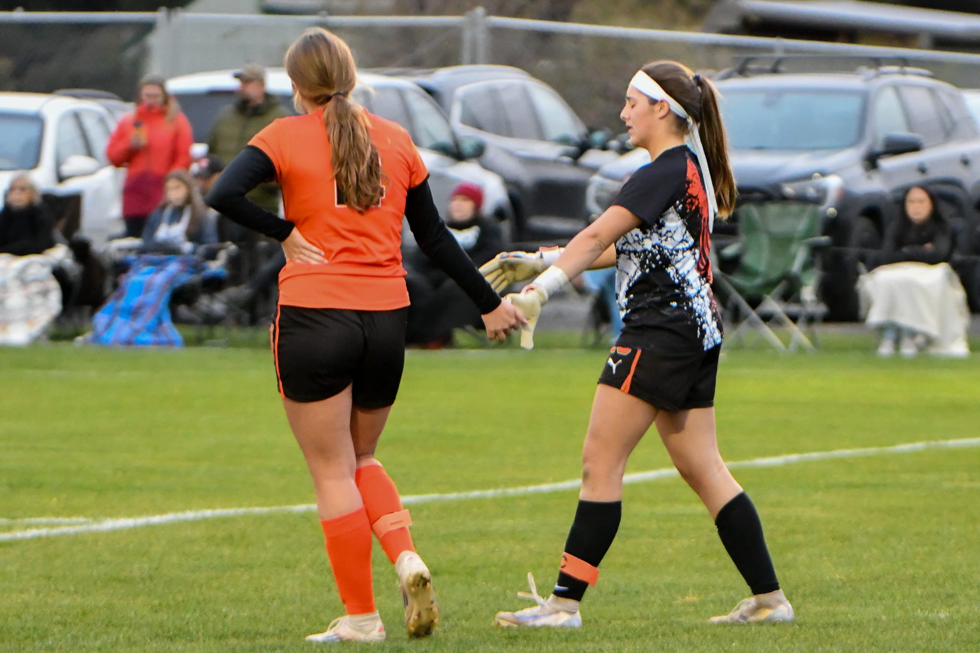 Tigers fall in district soccer, volleyball action