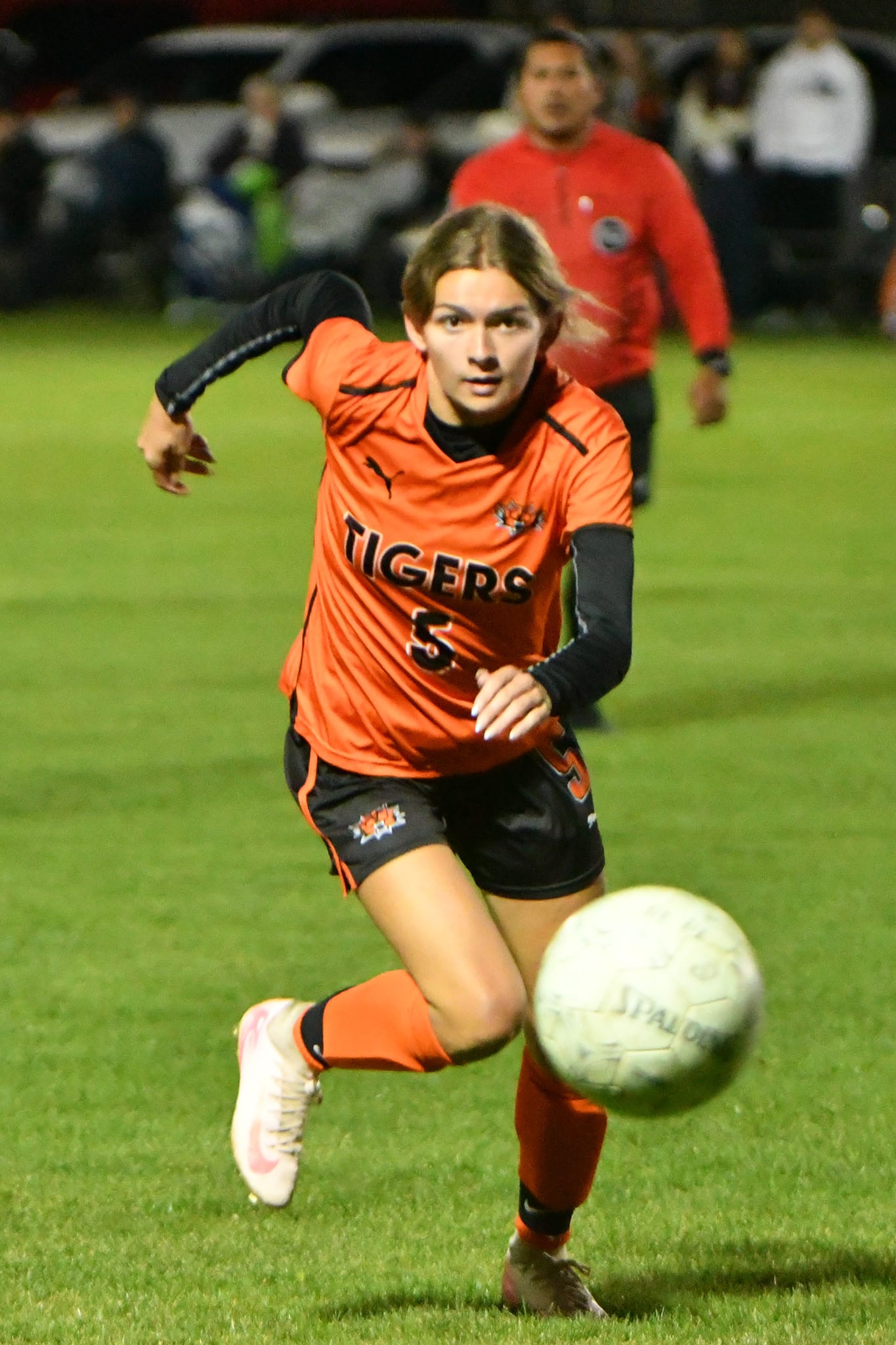 Tigers fall in district soccer, volleyball action