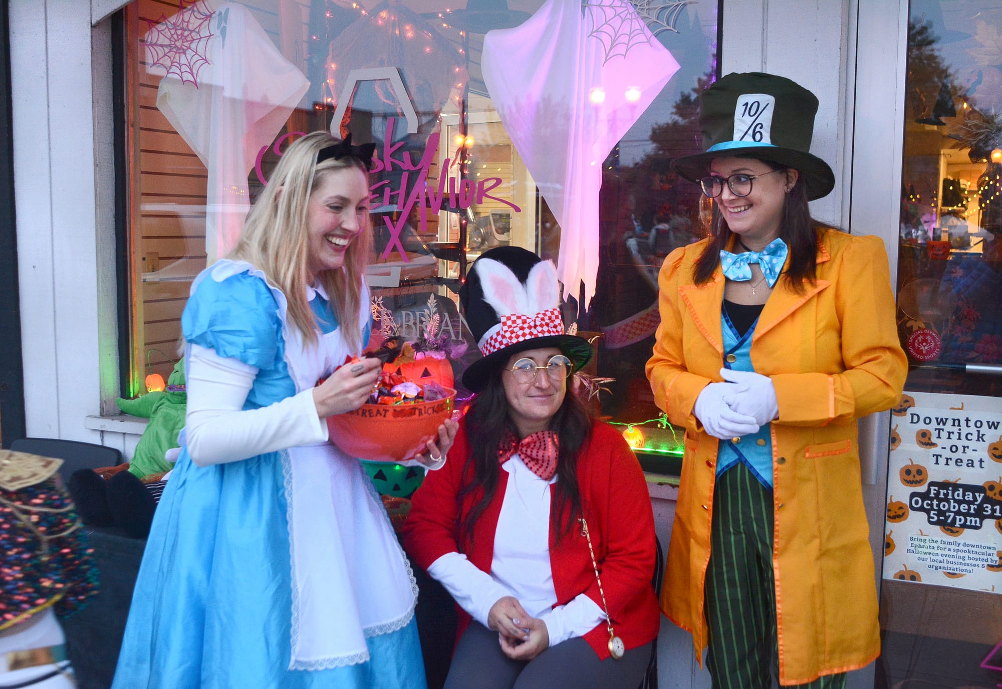 A 'spooktacular' evening for downtown trick-or-treaters