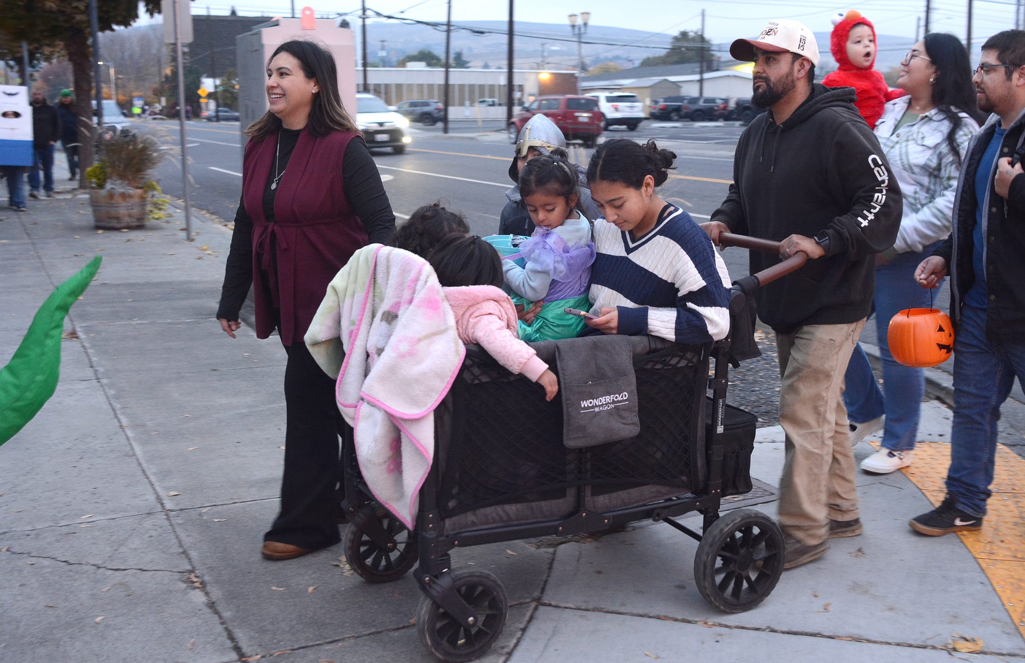 A 'spooktacular' evening for downtown trick-or-treaters
