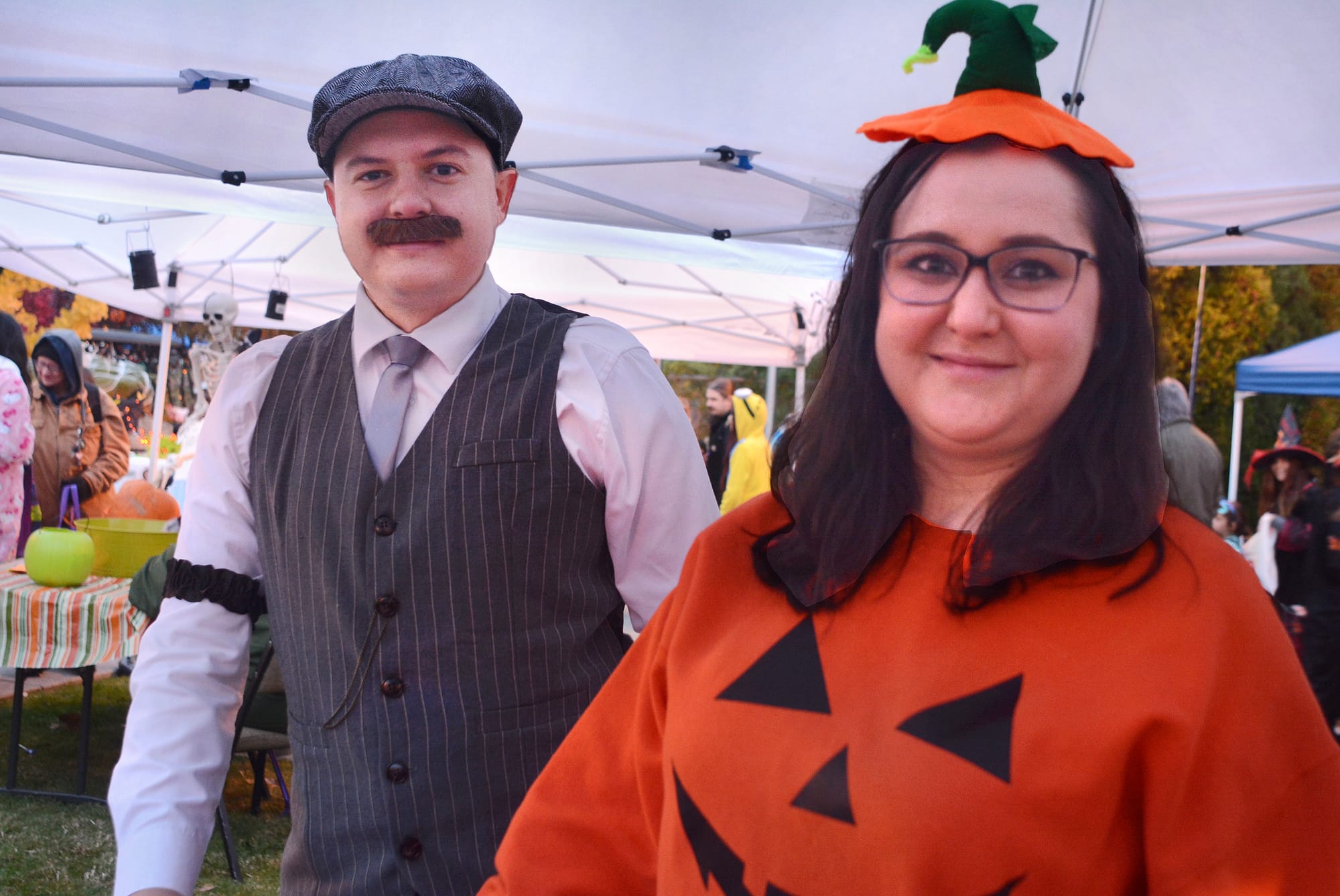A 'spooktacular' evening for downtown trick-or-treaters