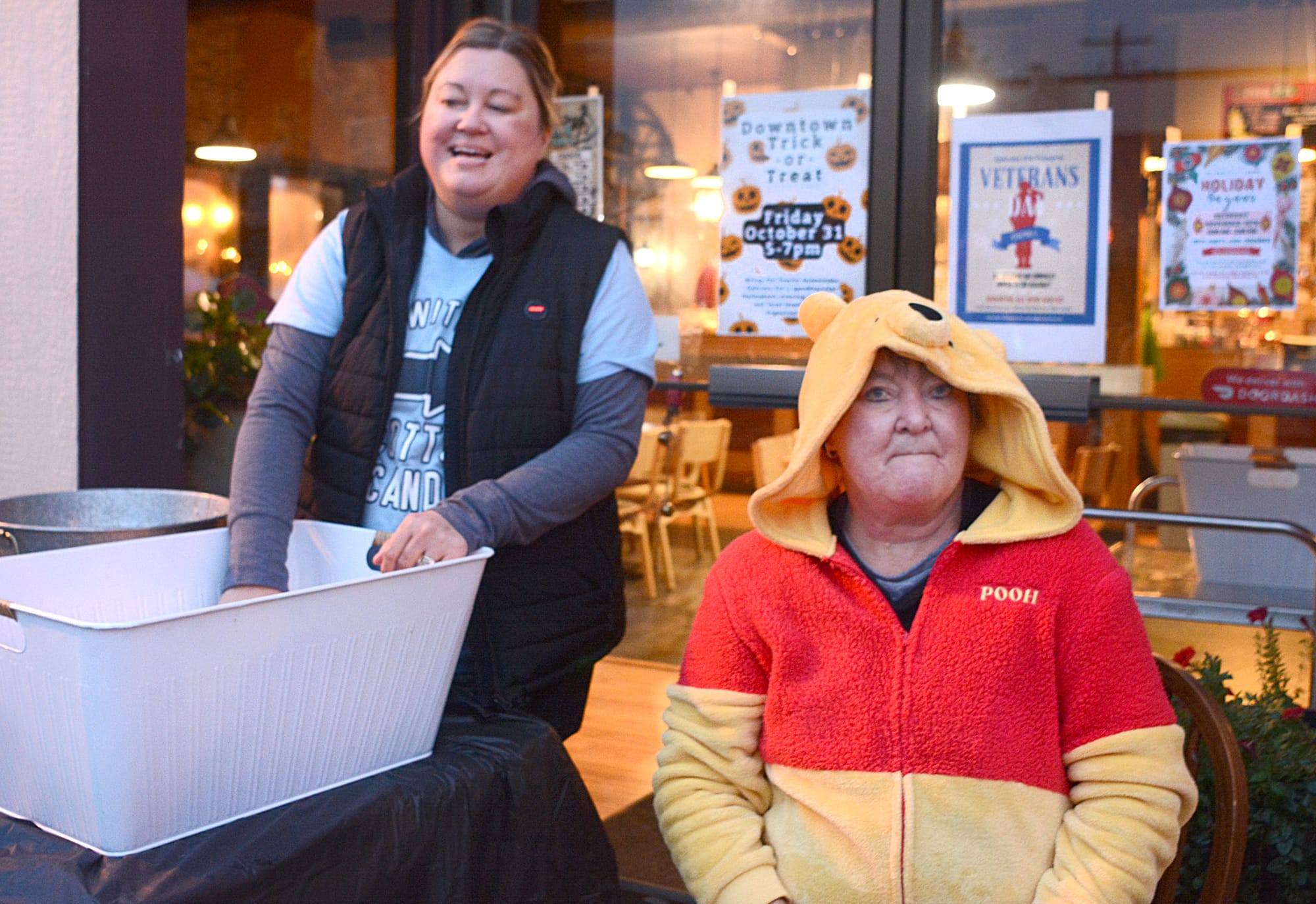 A 'spooktacular' evening for downtown trick-or-treaters