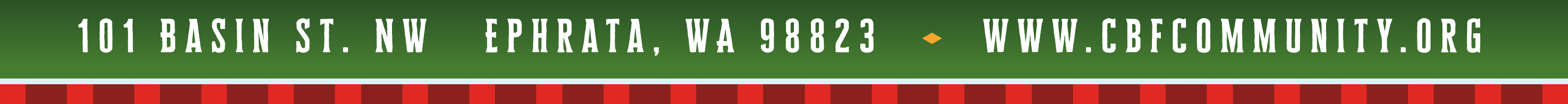 101 Basin St. NW, Ephrata, WA 98823 - www.cbfcommunity.org