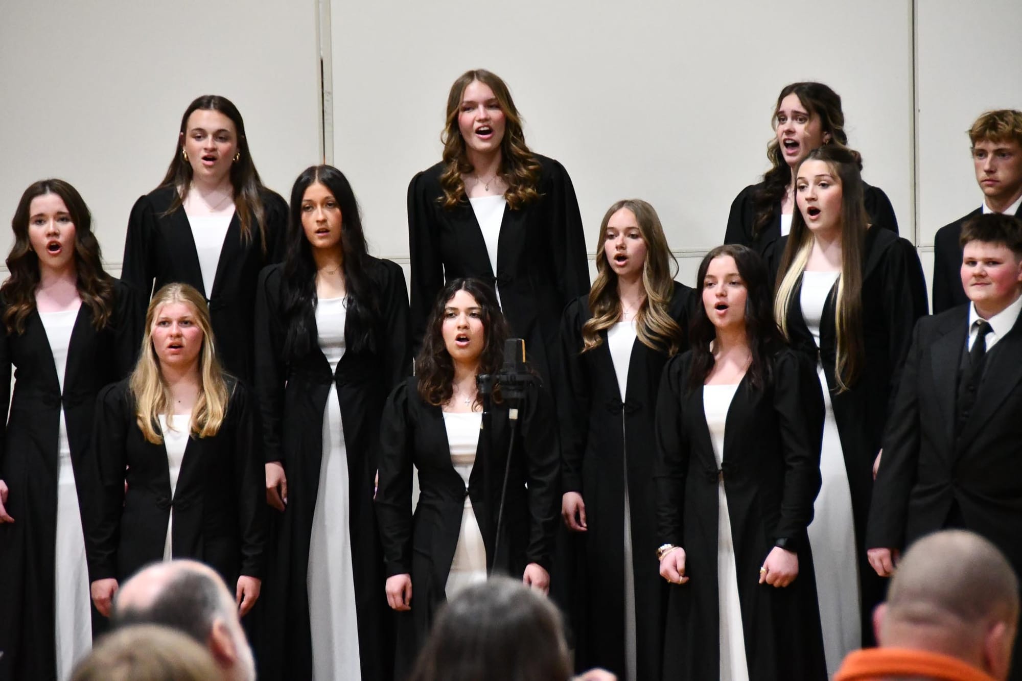 EHS Chamber Choir closes the evening at the Spring Concert.