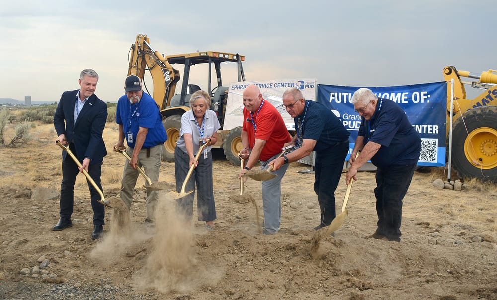 Grant PUD breaks ground for new Ephrata Service Center post image