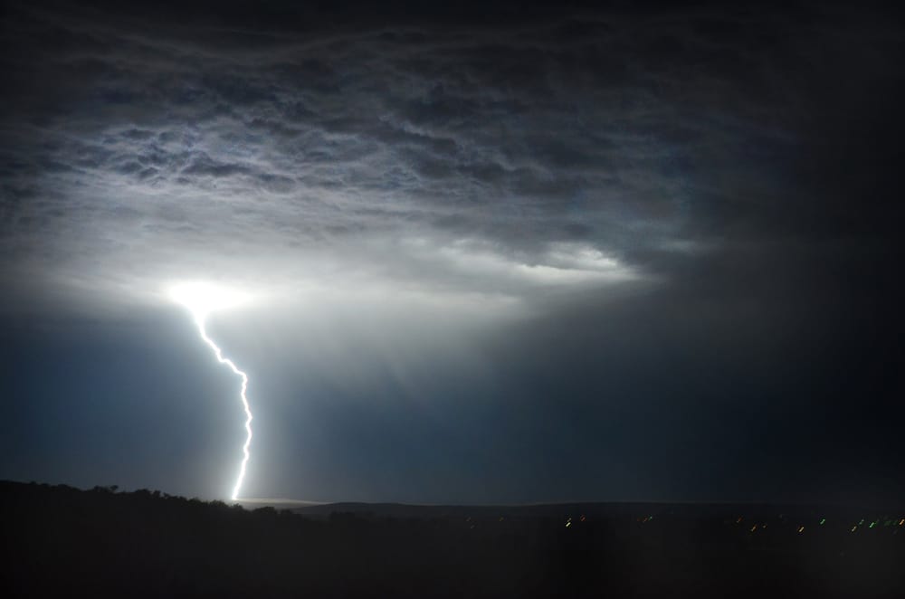 Thunderstorm, air quality alerts issued for Central WA post image