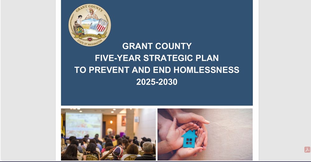 Grant County seeks comment on draft homeless housing plan post image