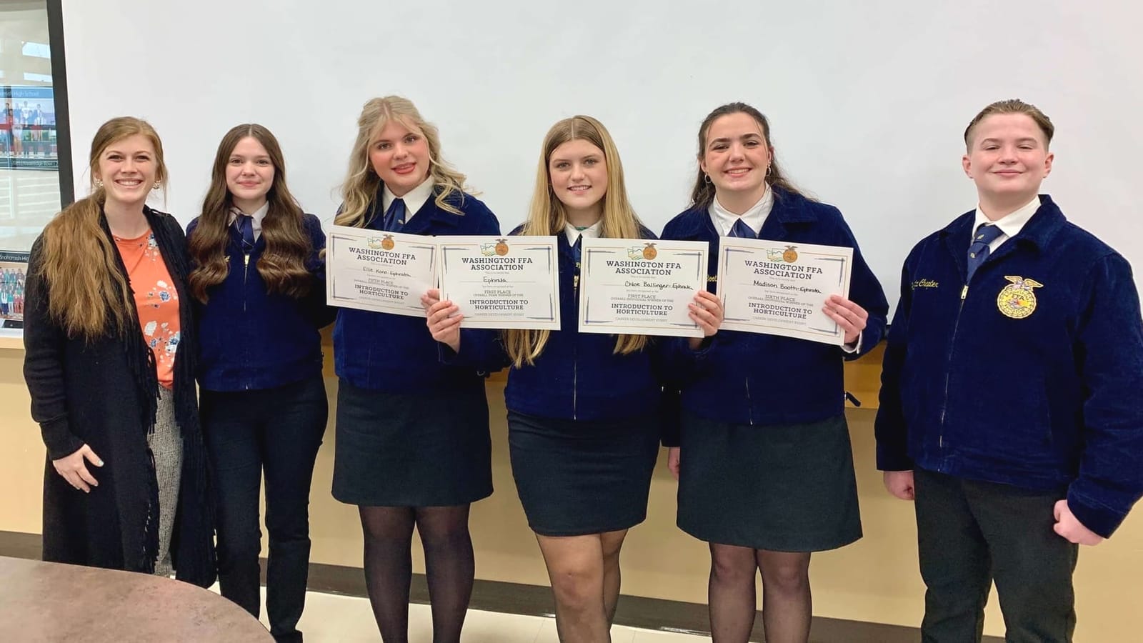 Ephrata FFA teams shine at state competition post image