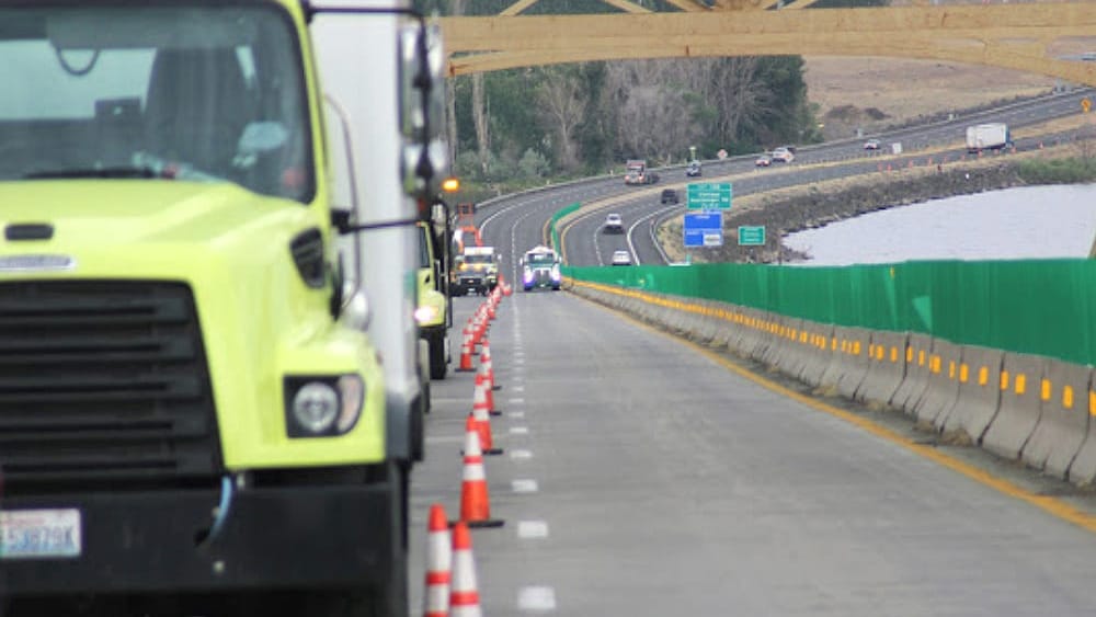Vantage Bridge construction, lane closures resume: WSDOT post image