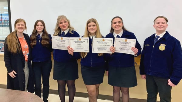 Ephrata FFA teams shine at state competition post image