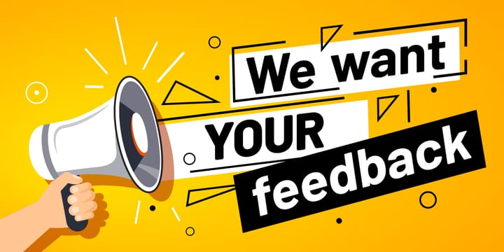 We'd love your feedback...