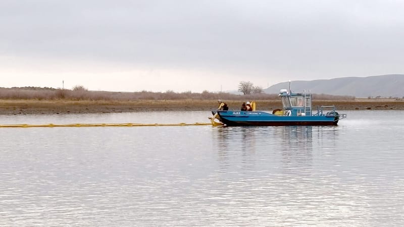 Cleanup underway for river oil spill at Priest Rapids Dam post image