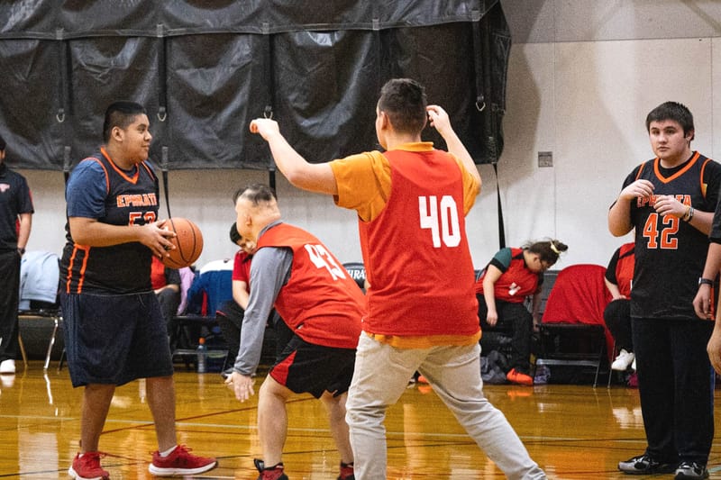 Unified players hoop it up when Tigers host the Huskies post image