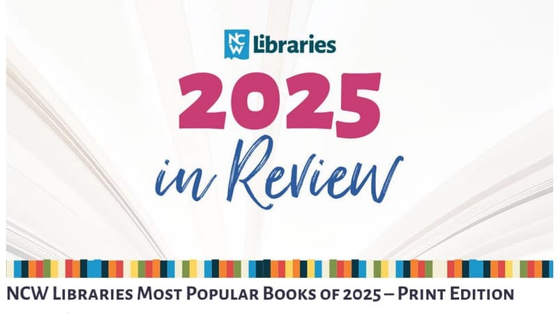 Resonating with readers: NCW Libraries lists top titles in 2025 post image