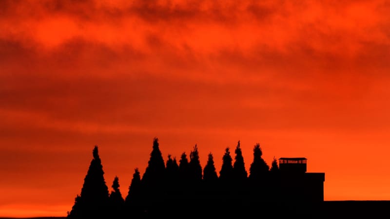 Sunrise glow post image